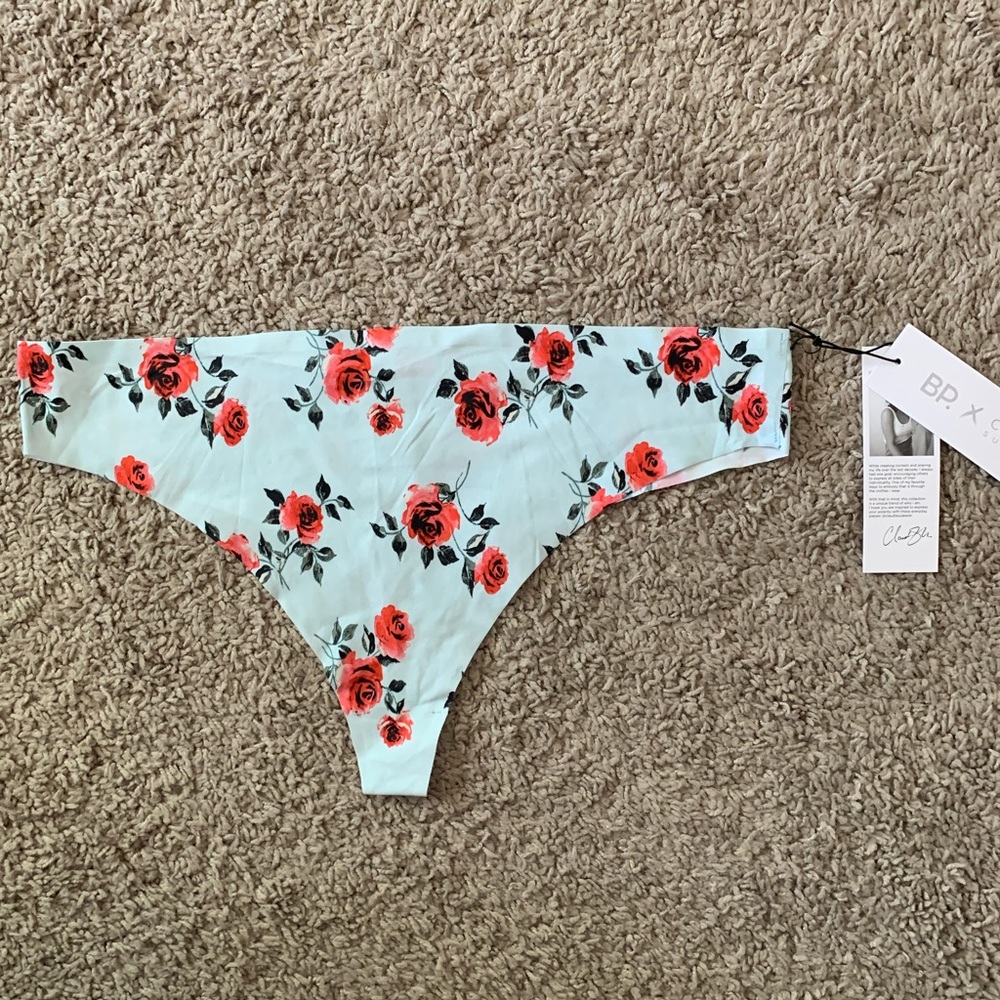 BP by Claudia Floral Thong XL